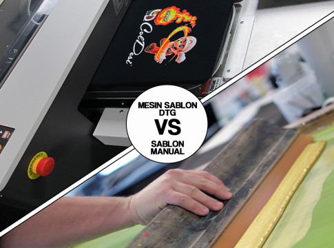 Sudah Tahu 7 Perbedaan antara Sablon DTG vs Sablon Manual Ini?
